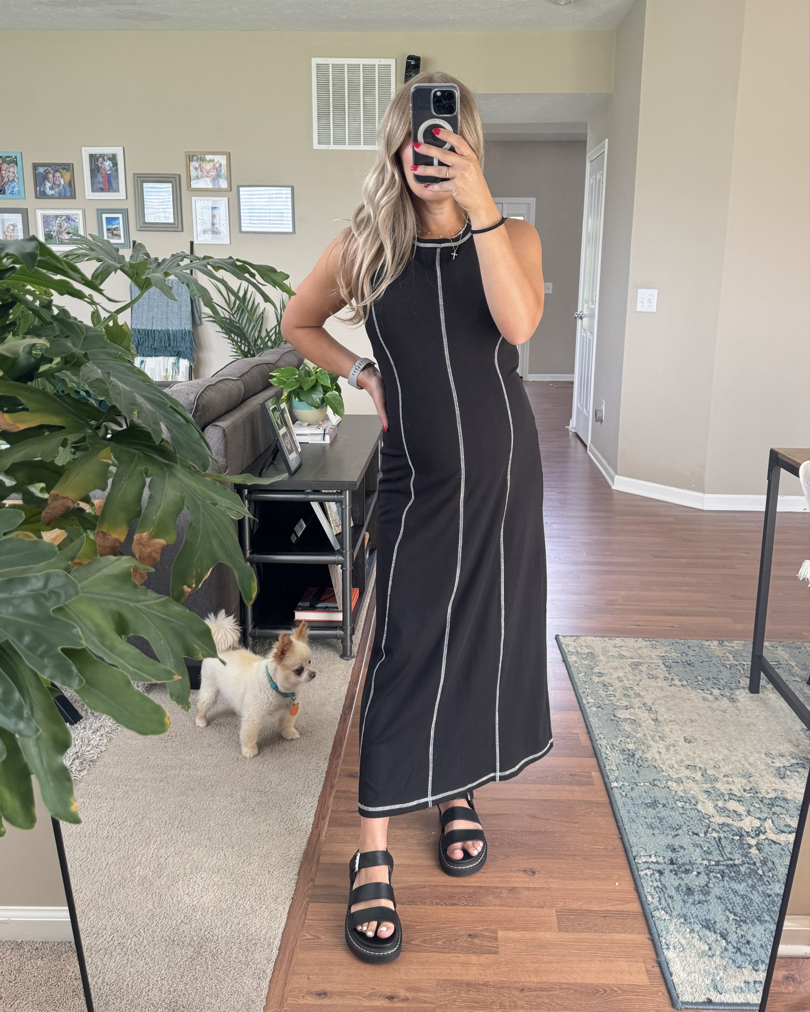 Maxi dress size small