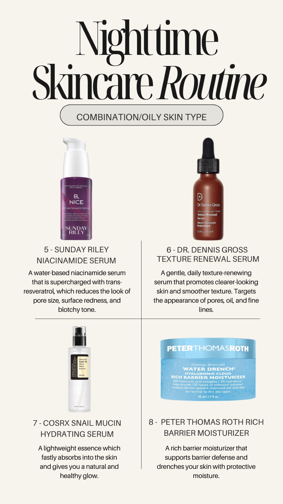 Game changing skincare products have drastically decreased my acne breakouts and overall texture!

#LTKGiftGuide #LTKBeauty