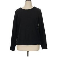 Old Navy Long Sleeve T-Shirt: Black Tops - Size X-Large | ThredUp (US)
