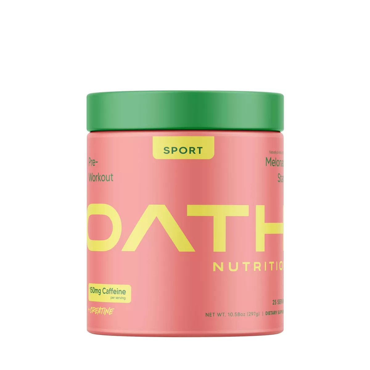 Oath Nutrition Pre-Workout Sports Nutrition Supplement Powder - Melonade Stand 25 serving | Target