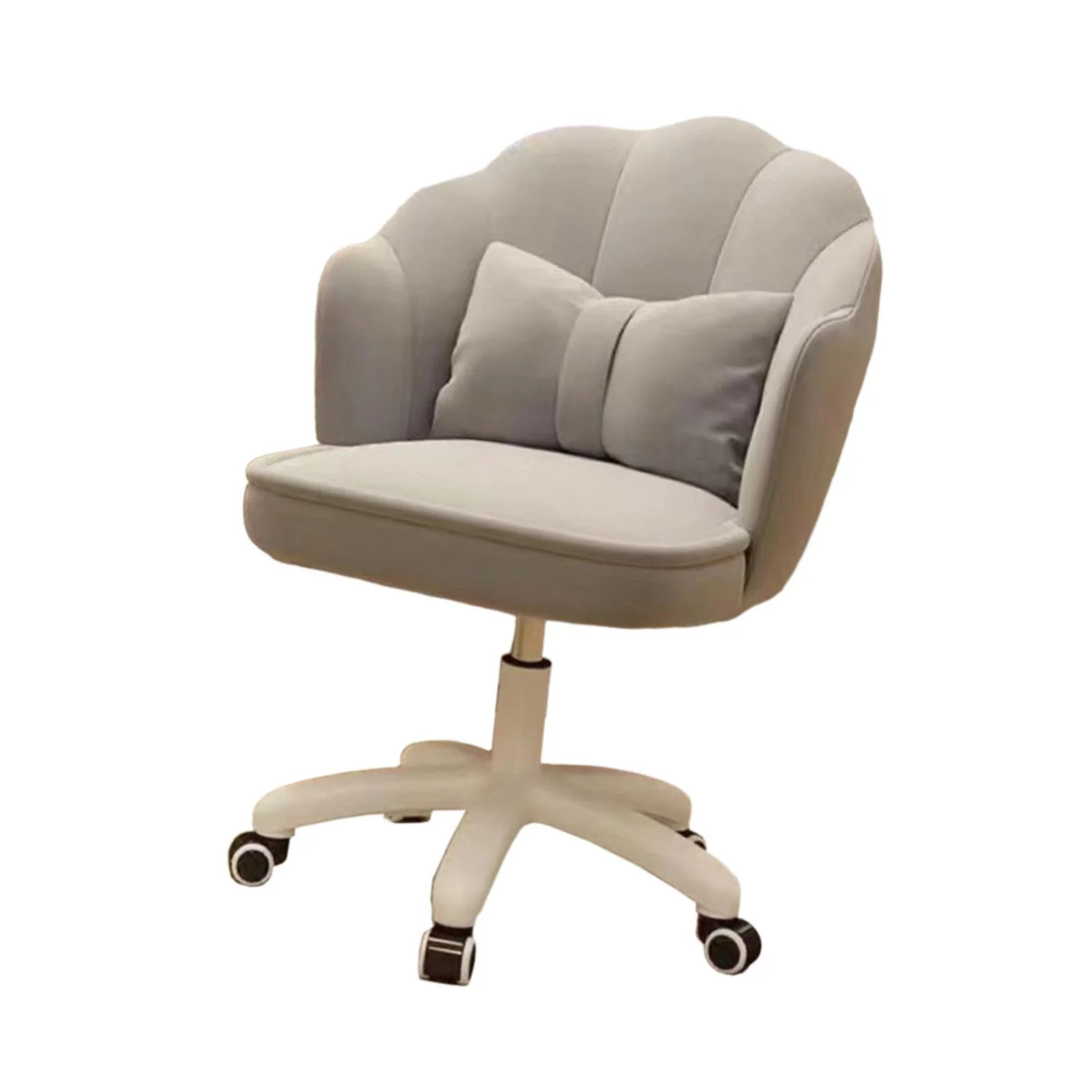 Rongfmy 360 Degree Swivel Office Chair Computer Task Stool for Apartment Office Home Light Grey -... | Walmart (CA)