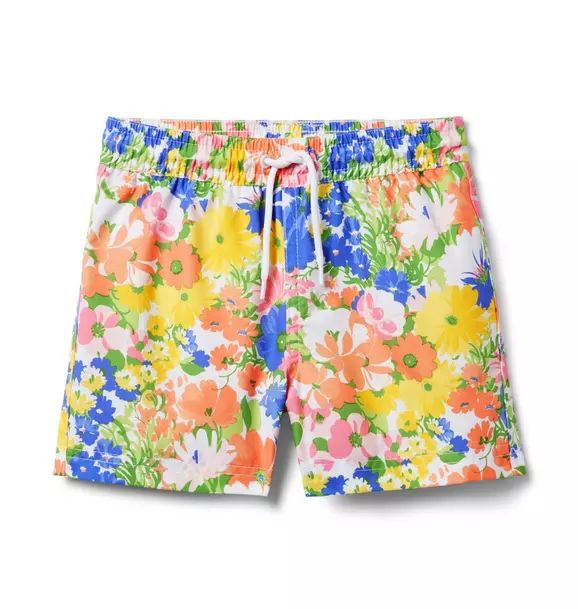 Recycled Floral Swim Trunk | Janie and Jack