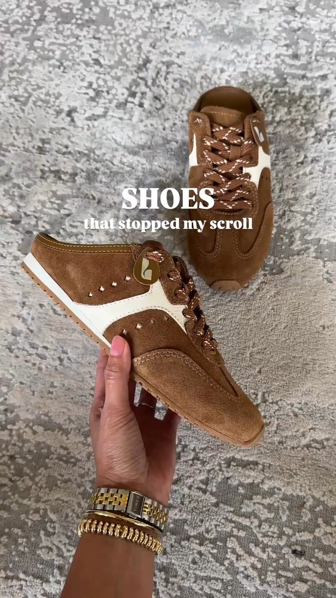 Sneaker mules. Suede sneakers. Brown sneakers. 
I love these. One of the Most comfortable shoes I have. True to size.  Also have the full sneaker version. 30% off. 


#LTKShoeCrush #LTKGiftGuide #LTKOver40