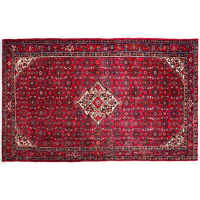 Briney One-of-a-Kind 7'1" x 10'10" 1970s Area Rug in Red/Blue | Wayfair North America