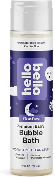 Hello Bello Nighttime Bubble Bath - Gentle Hypoallergenic Formula for Babies and Kids - Vegan and... | Amazon (US)