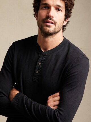 Thermal Henley | Banana Republic Factory