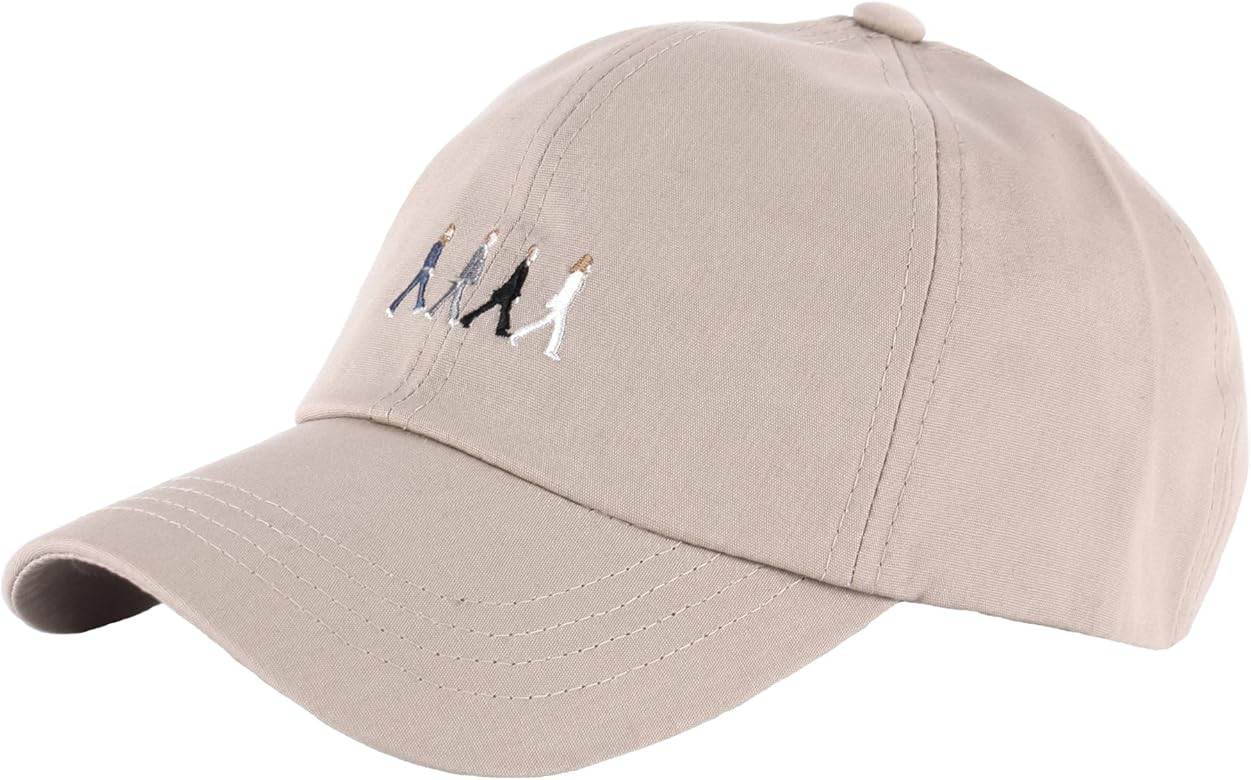 RaOn B137 Beatles Abbey Road Hommage Character Music Ball Cap Baseball Hat Truckers | Amazon (US)