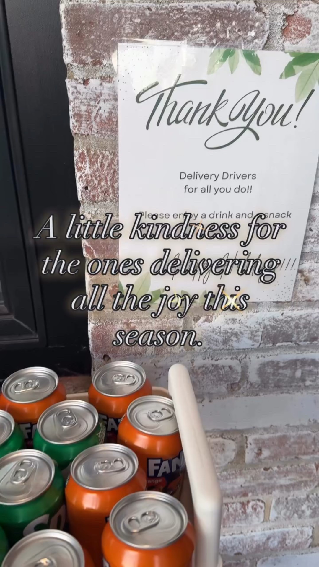 It’s that time of year again! The holidays wouldn’t happen without the people behind the wheel. 🚚✨

Last year we started this tradition thanks to my friend @amymilesdesign 

We put out a little snack cart to thank our delivery drivers for all the long days, late nights, and endless miles they put in to make the season magical. ❤️🌲

#ThankADriver #HolidayKindness #SmallActsBigHearts