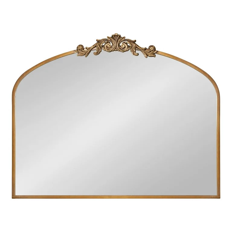 Kate and Laurel Arendahl Ornate Traditional Arch Mirror, 36 x 29,Gold | Walmart (US)