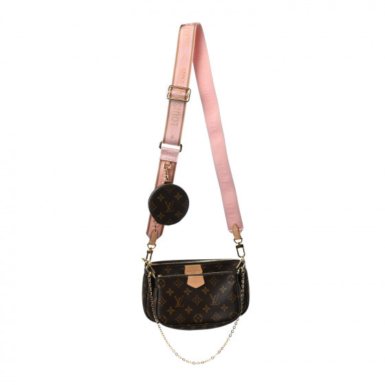 LOUIS VUITTON Monogram Multi Pochette Accessories Rose Clair | FASHIONPHILE | Fashionphile