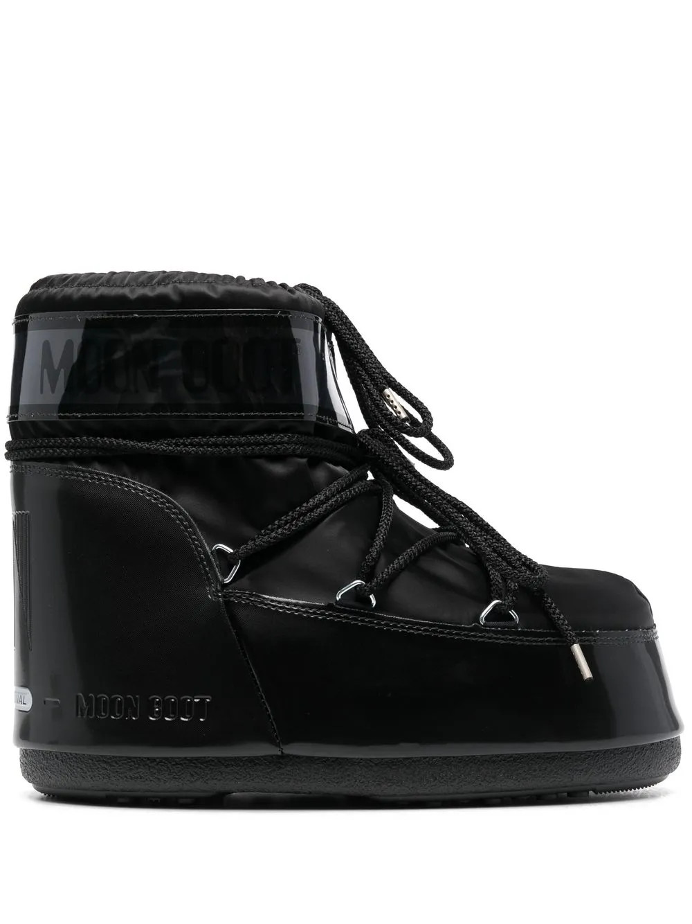Moon Boot Chunky lace-up Boots | Black | FARFETCH | Farfetch Global