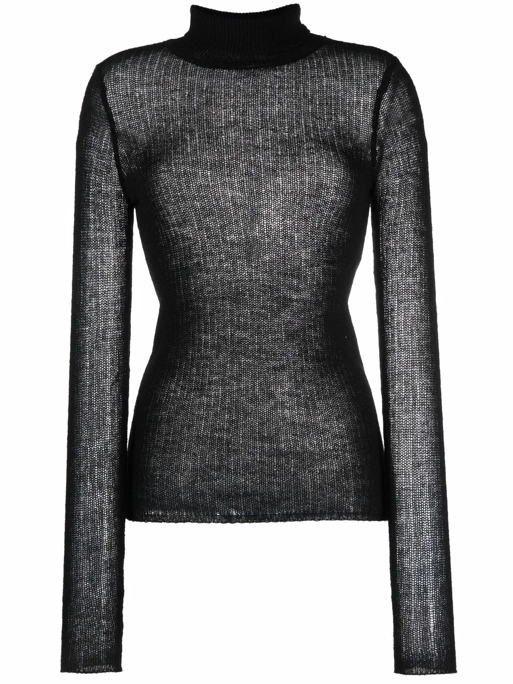Nina Ricci open-knit Merino Wool Jumper - Farfetch | Farfetch Global