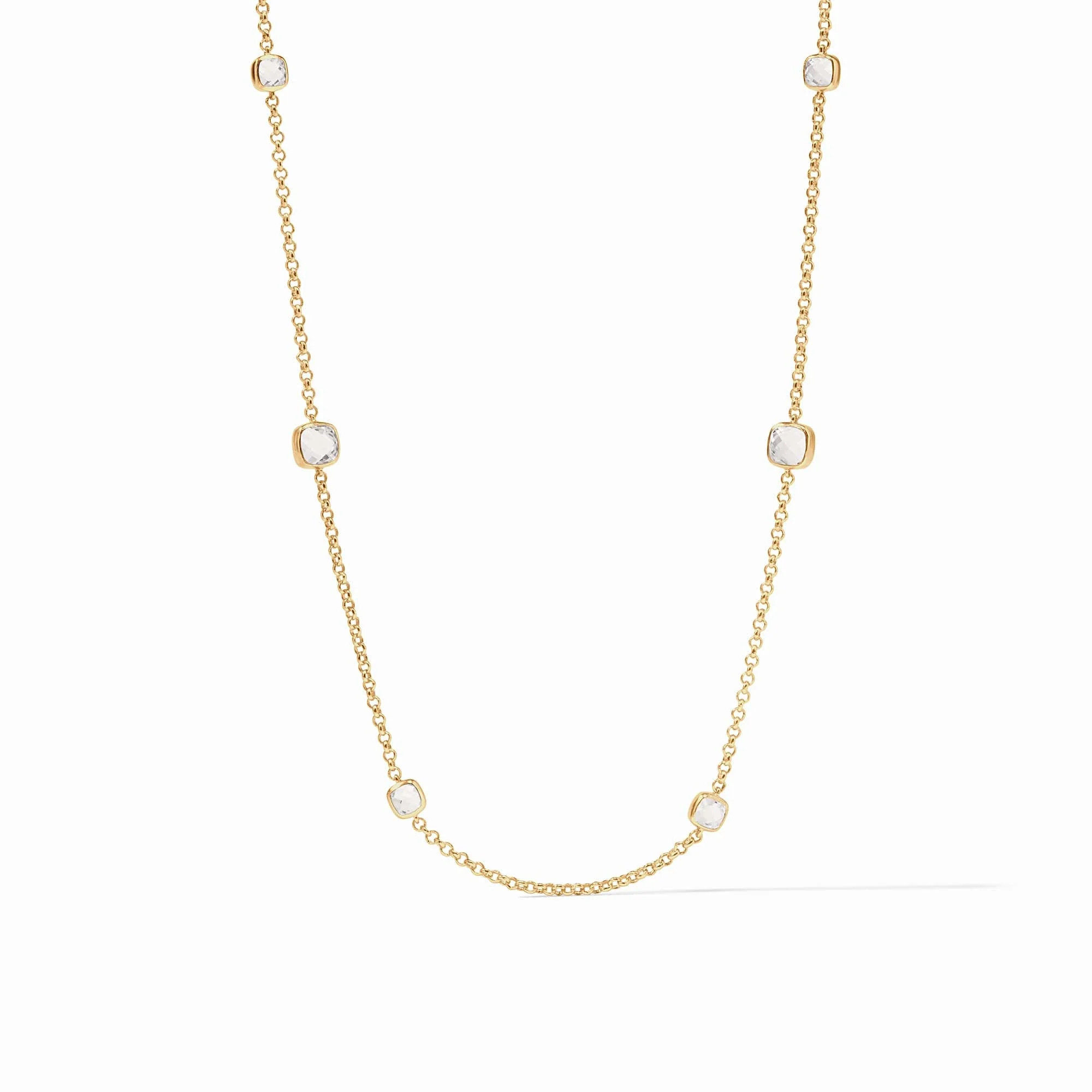 Aquitaine Gold Station Necklace | Julie Vos | Julie Vos