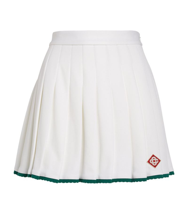 Casablanca Scalloped Tennis Skirt | Harrods
