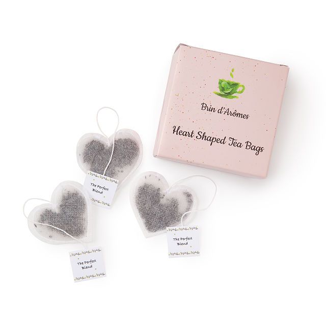 Heart-Shaped Tea Bags | UncommonGoods