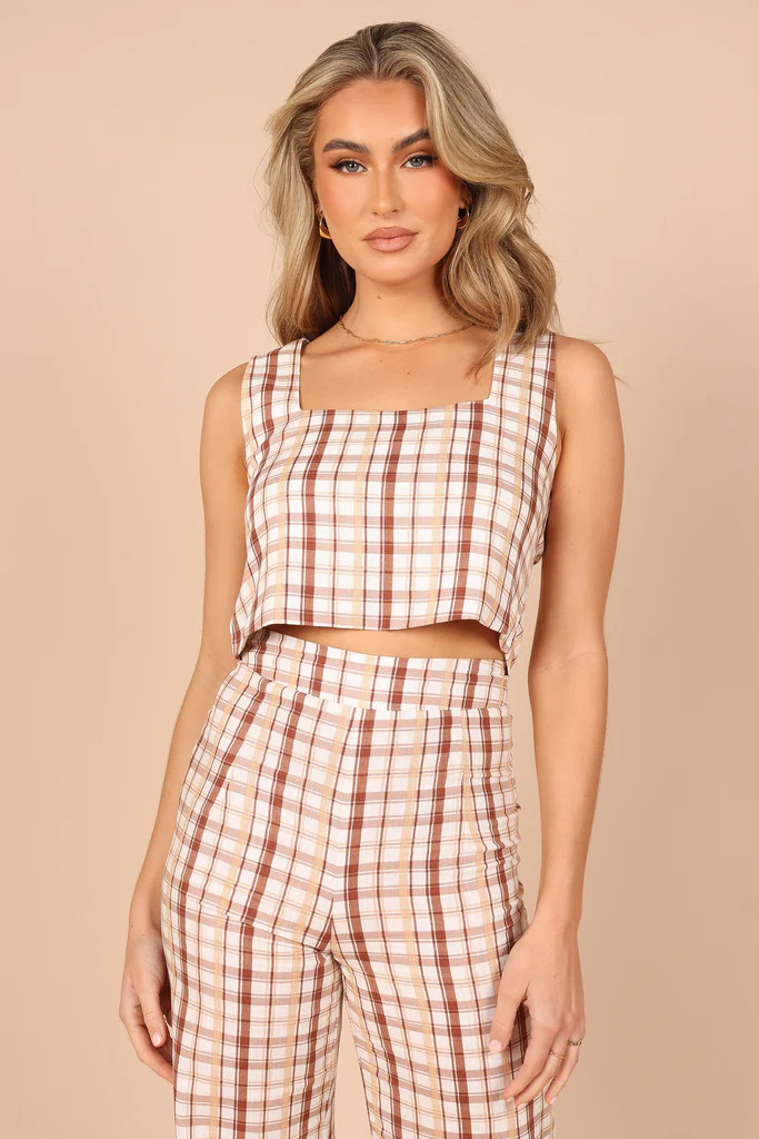 Anita Cropped Top - Beige | Petal & Pup (AU)