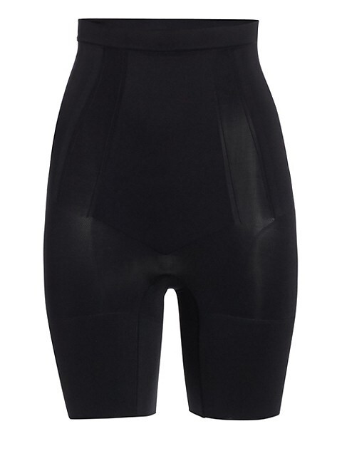 Oncore High-Waist Mid-Thigh Shorts | Saks Fifth Avenue