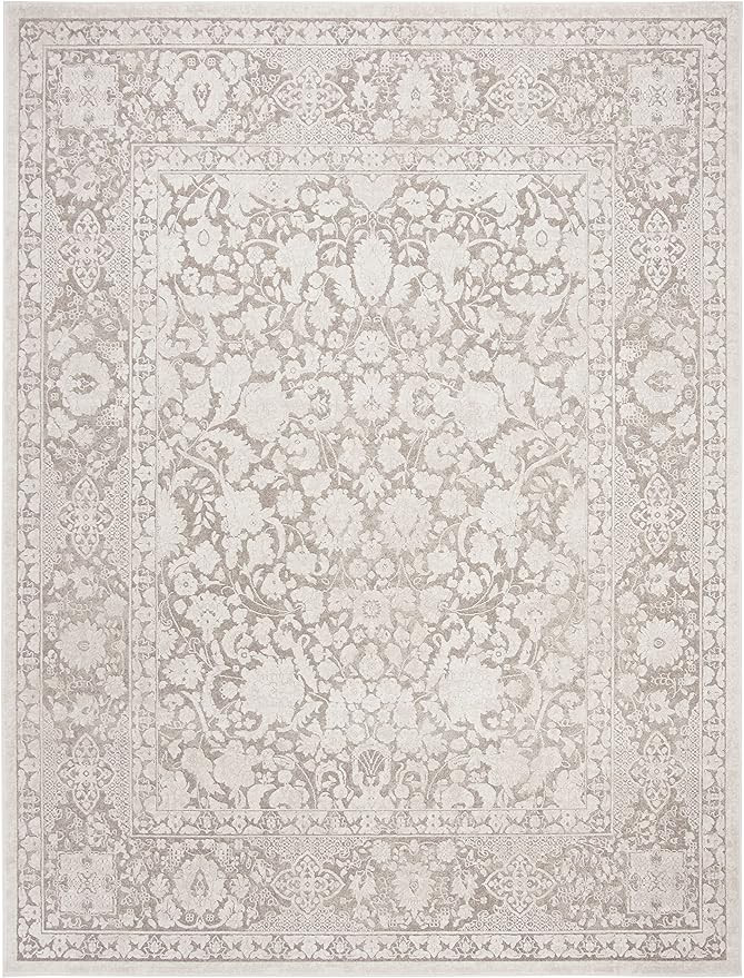 SAFAVIEH Reflection Collection Area Rug - 10' x 14', Beige & Cream, Boho Tribal Distressed Design... | Amazon (US)