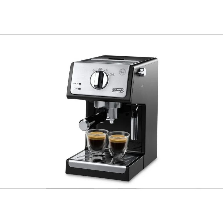 De'Longhi ECP3420 Bar Pump Espresso and Cappuccino Machine, 15", Black | Walmart (US)