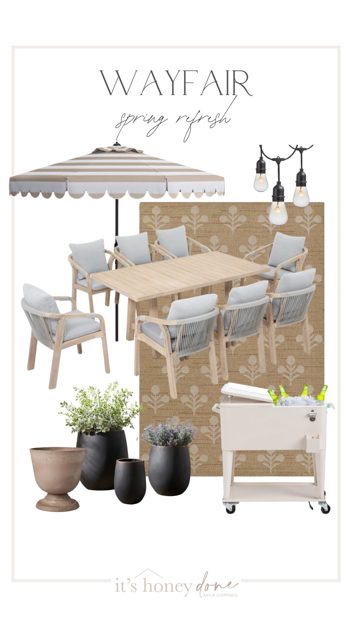 Wayfair has SO many great new arrivals for spring/summer. Now is the perfect time to start prepping your patio! 

#LTKdayinmylife #LTKSeasonal #LTKHome