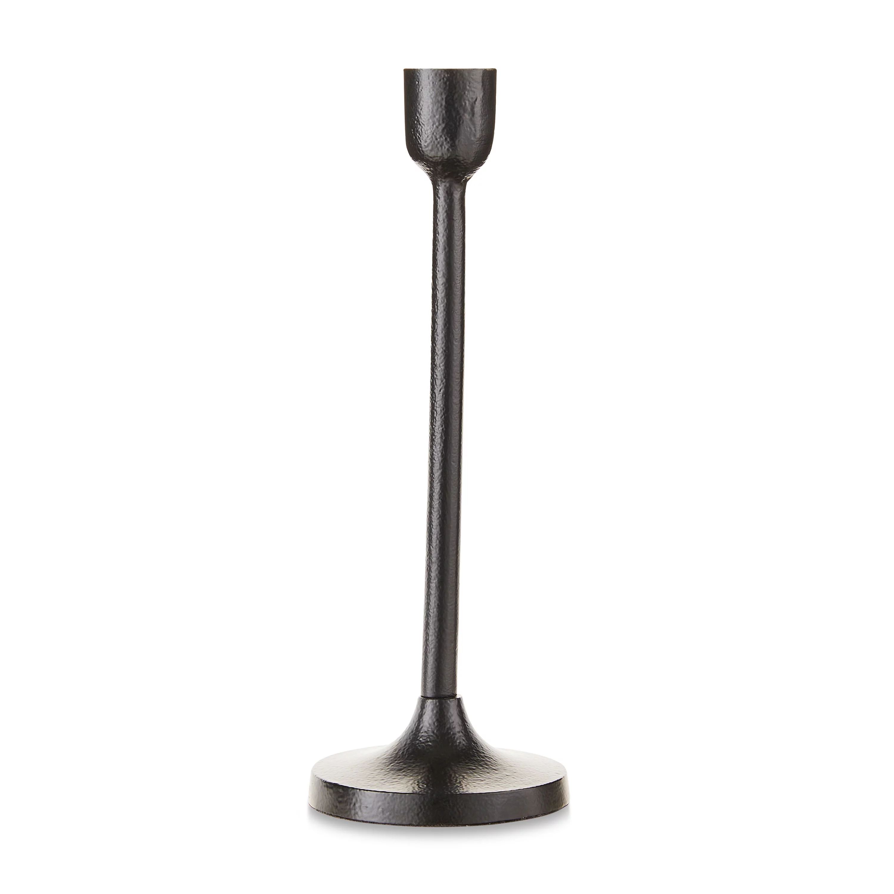 Aluminum Candle Holder, 9", by Holiday Time (Black) | Walmart (US)