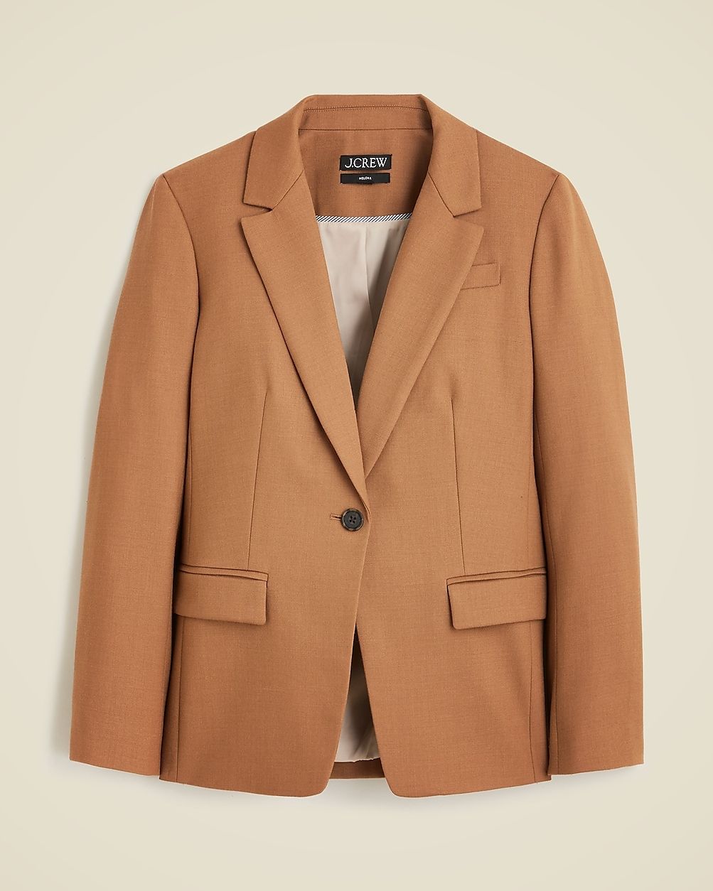 Helena blazer in wool-blend flannel | J. Crew US