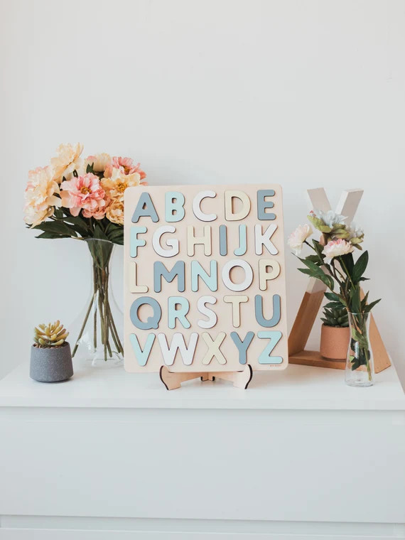 Alphabet Gift for Kids - Nursery Decor for Kids Room | Etsy (US)