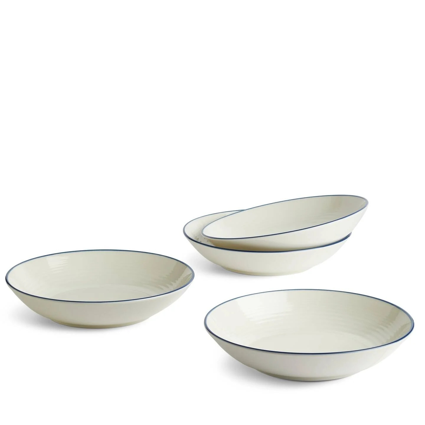 Gordon Ramsey Maze Denim Line Pasta Bowl (Set of 4) | Royal Doulton | Royal Doulton