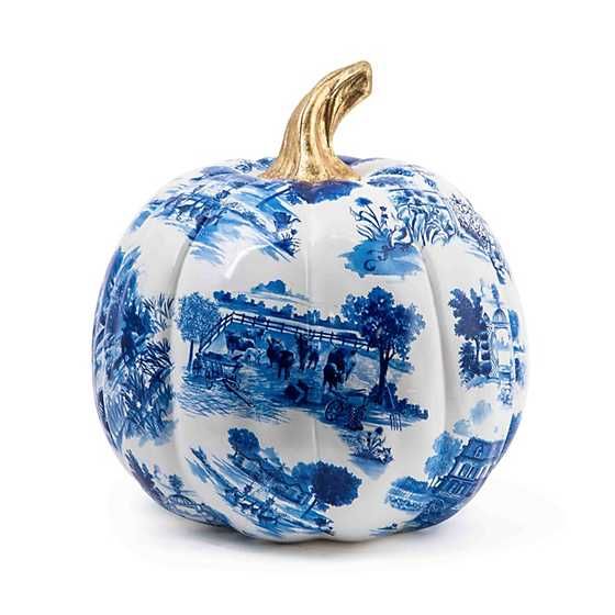 Royal Toile Large Pumpkin | MacKenzie-Childs