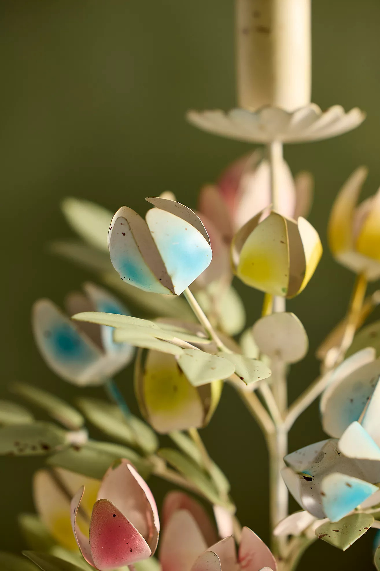 Tulip Iron Taper Holder | Anthropologie (US)