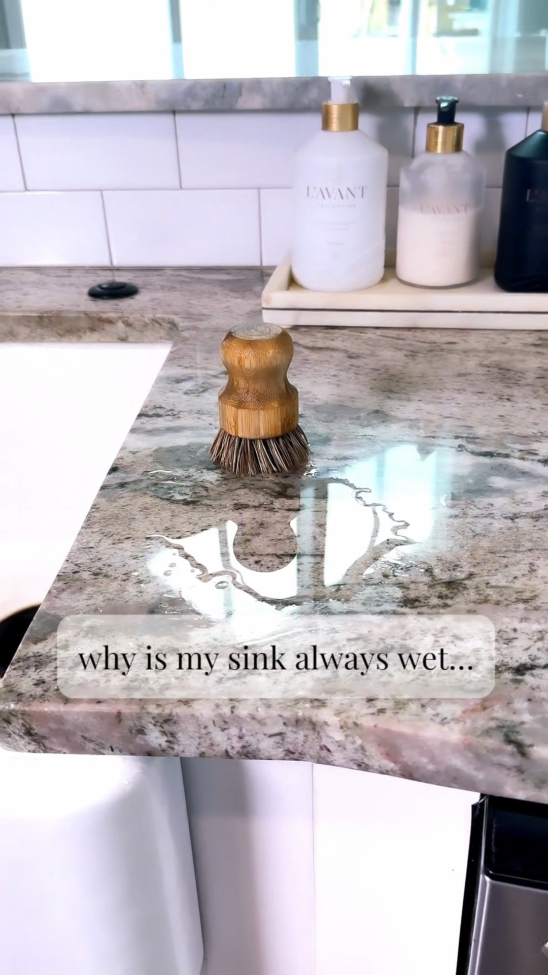 If you’re constantly wiping around your sink… this is such a simple fix 🤍

It sits right around the faucet and absorbs water instantly (no more wet counters all day 🙌)

#kitchen #amazonfinds #amazonhome 

#LTKHome #LTKfoodie #LTKmomlife