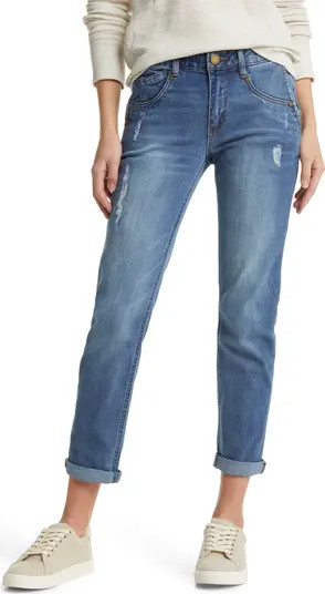 Wit & Wisdom Ab-Solution Side Pocket Girlfriend Jeans | Nordstrom | Nordstrom