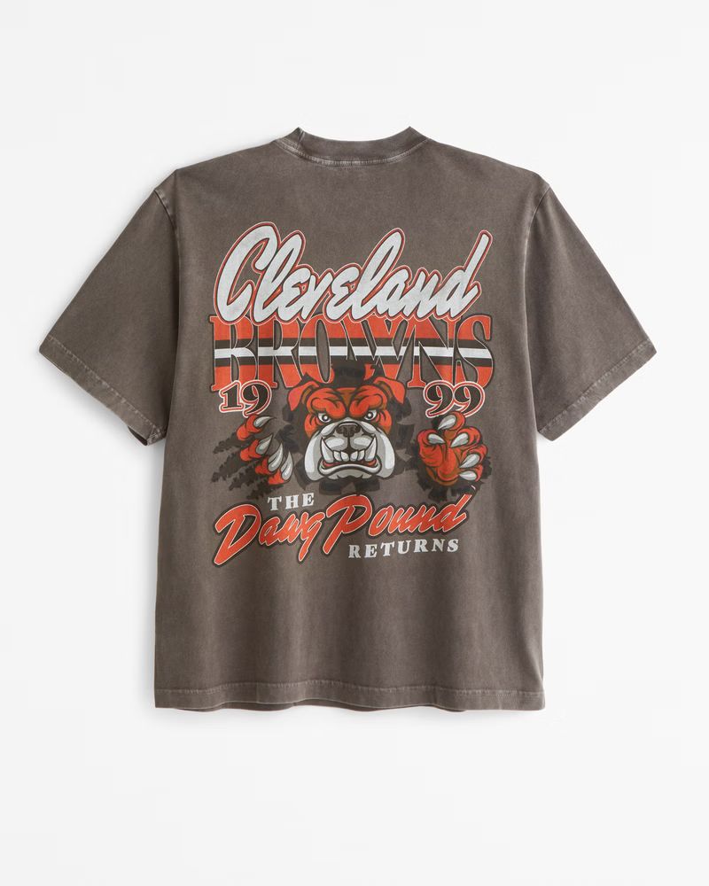 Cleveland Browns Vintage-Inspired Graphic Tee | Abercrombie & Fitch (US)