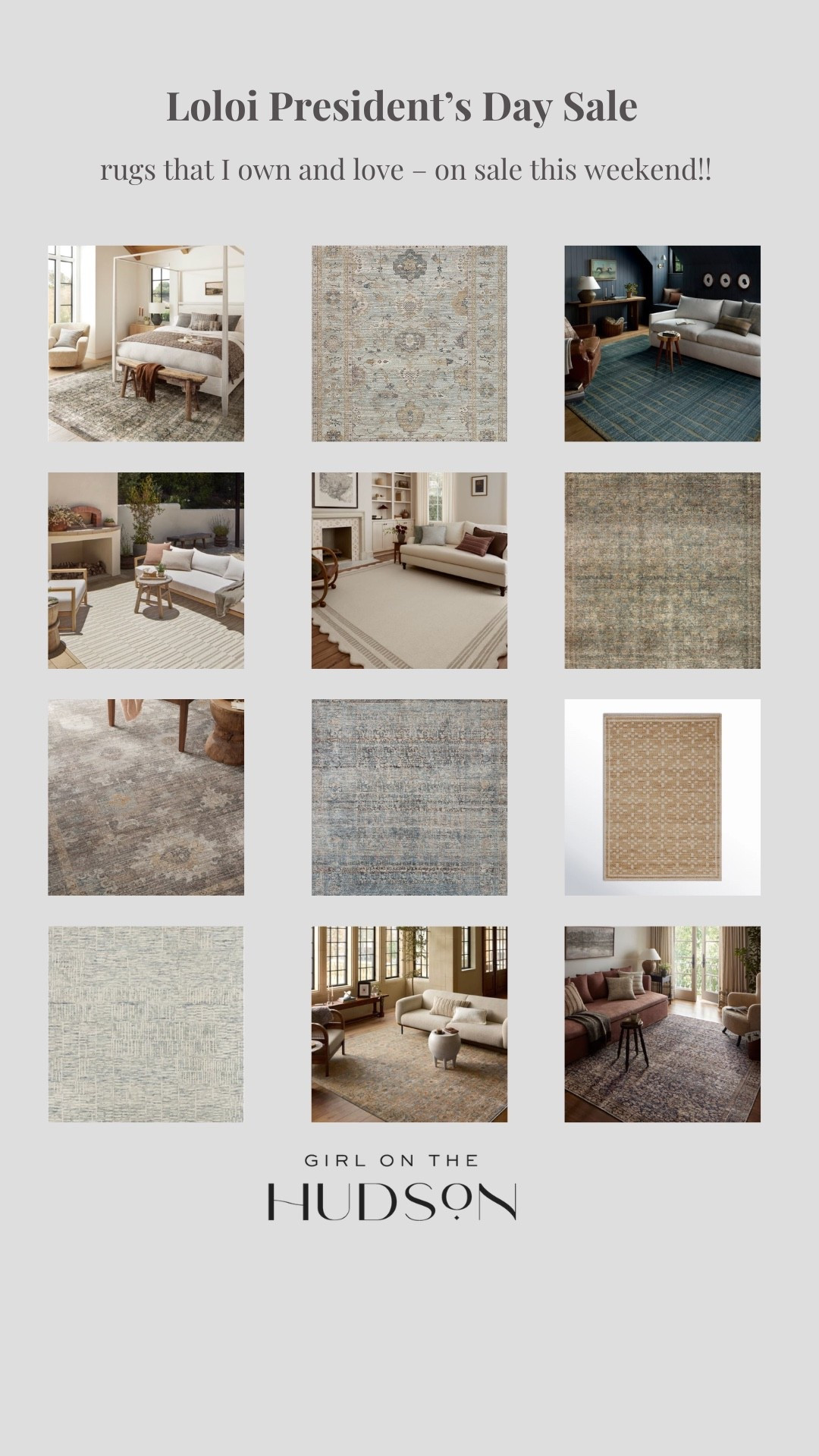 So many of my favorite Loloi rugs from our home are on sale this weekend for Presidents’ Day!!

#LTKSaleAlert #LTKHome #LTKSeasonal