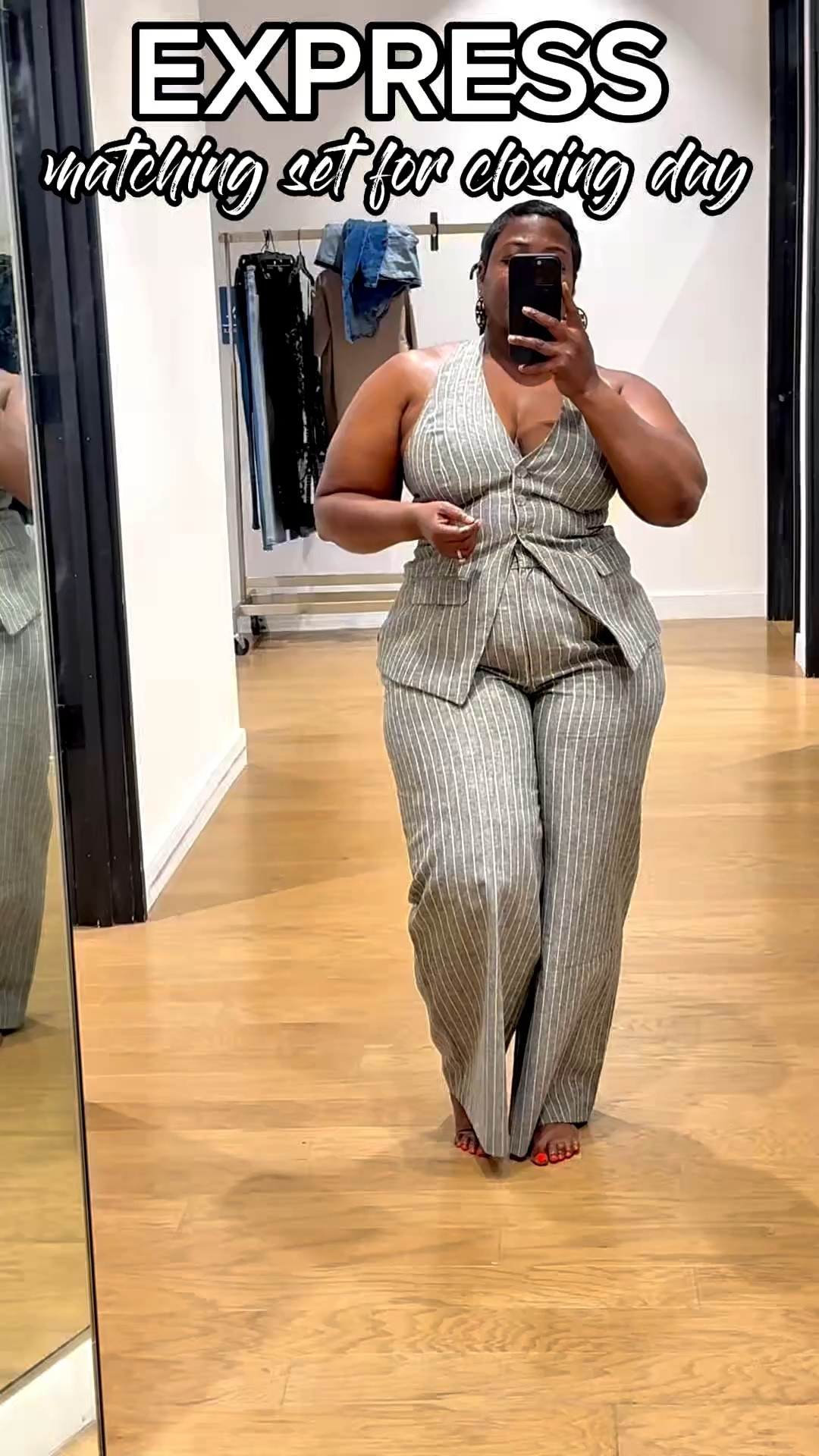 This linen set from Express  is so fabulous!

#LTKWorkwear #LTKOver40 #LTKMidsize