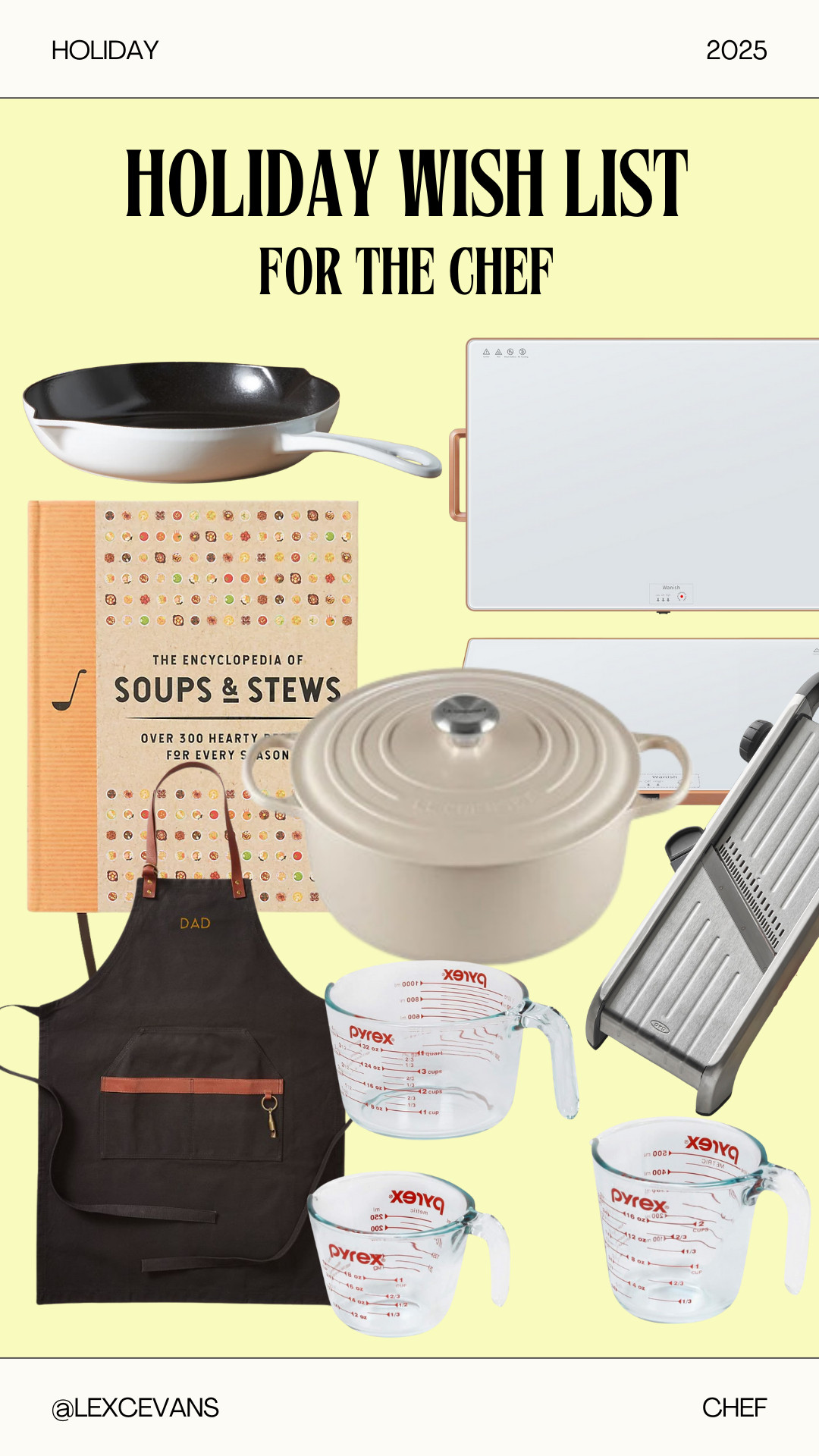 Holiday Wish List - For the Chef 

 #LTKGiftGuide #LTKHoliday