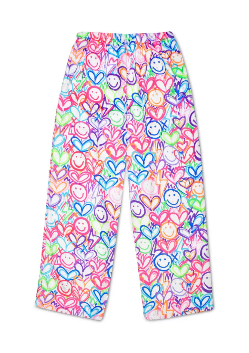 Girls 7-16 Corey Paige Lightning Love Plush Pants | Belk