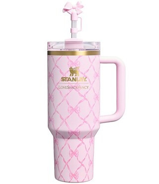 x LoveShackFancy Baby Bow Quencher H2.0 FlowState™ Tumbler, 40 oz. | Dillard's