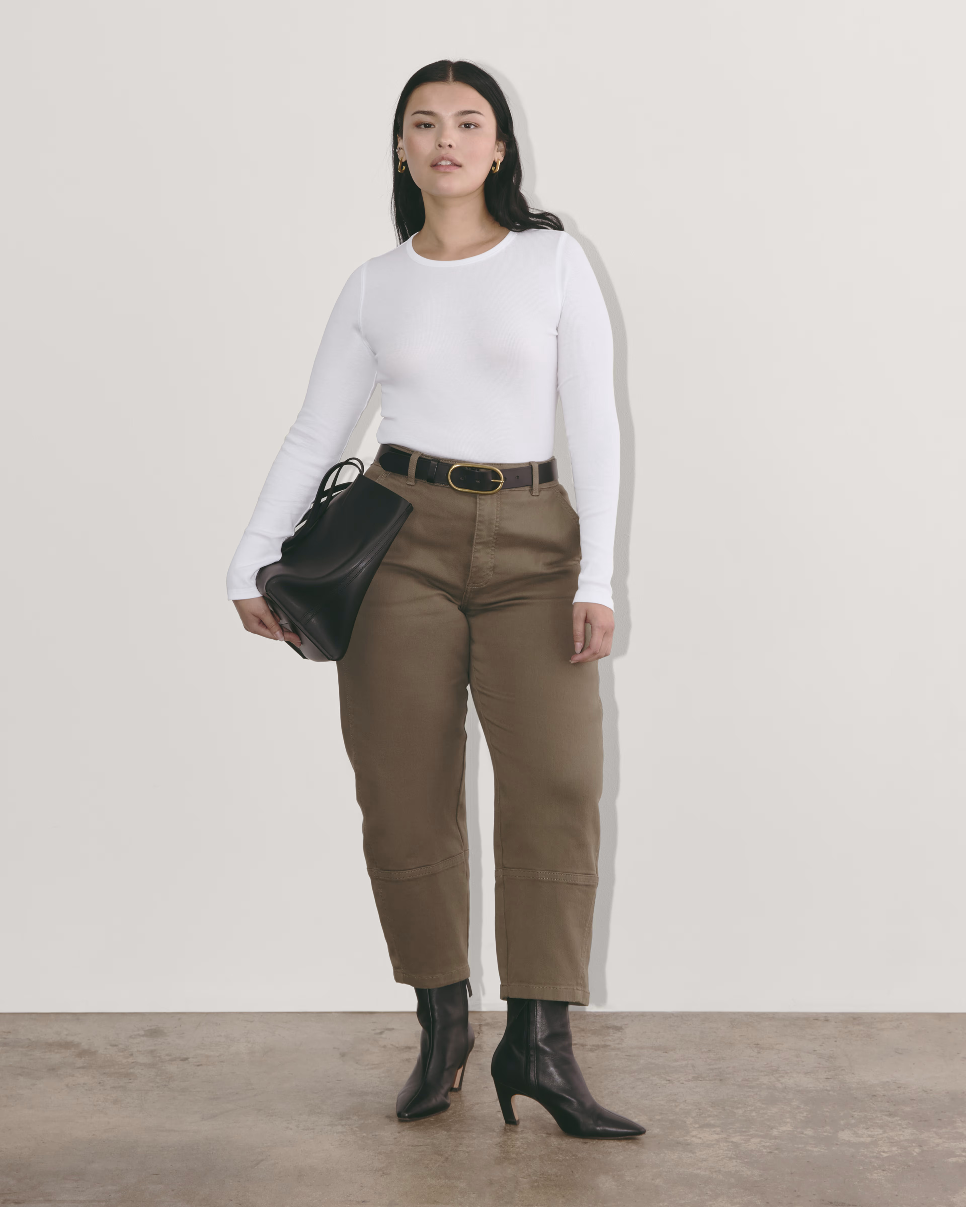 The Luxe Rib Long-Sleeve Crew | Everlane