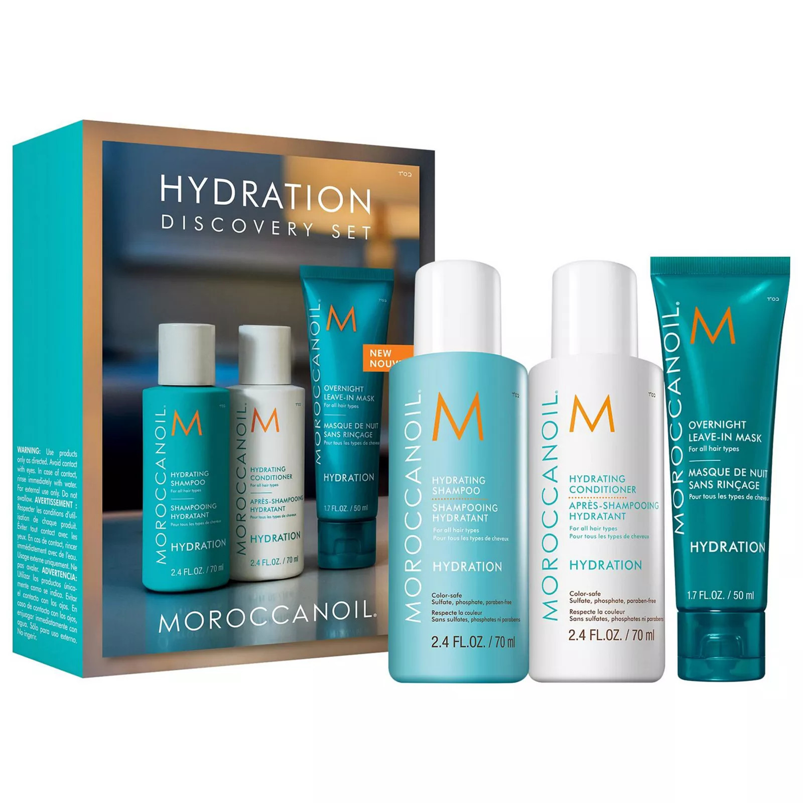 Moroccanoil Overnight Leave-in Mask Intro Kit, None | Kohl's