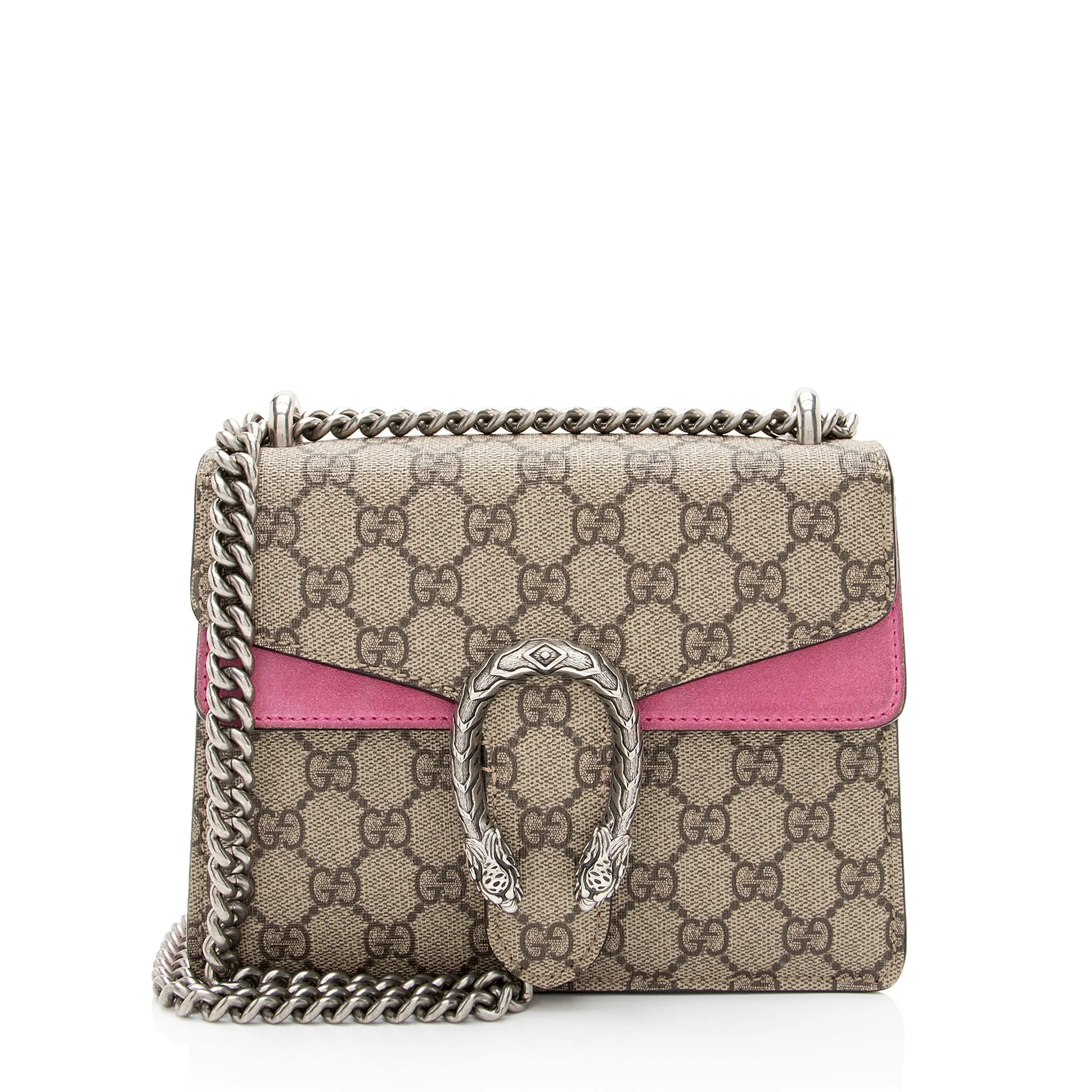 Pre-Owned Gucci GG Supreme Dionysus Small Shoulder Bag | Walmart (US)