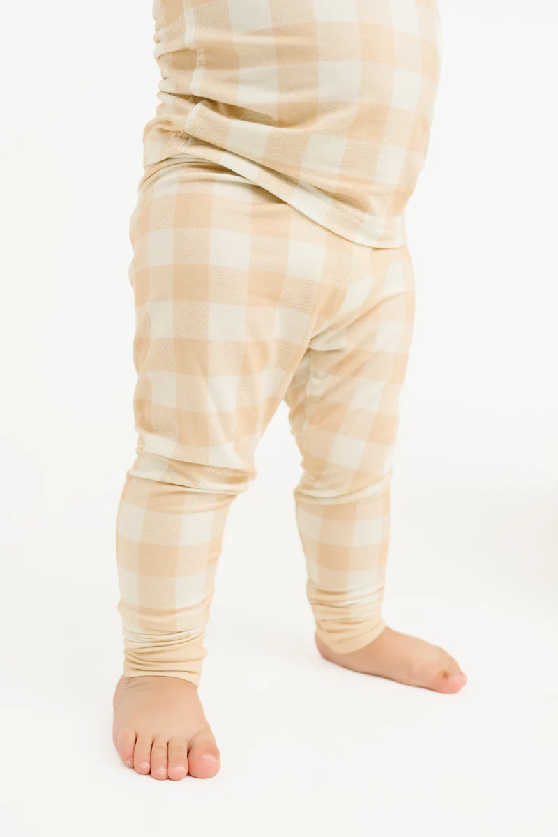 Desert Plaid Bamboo Set | Little One Shop Co