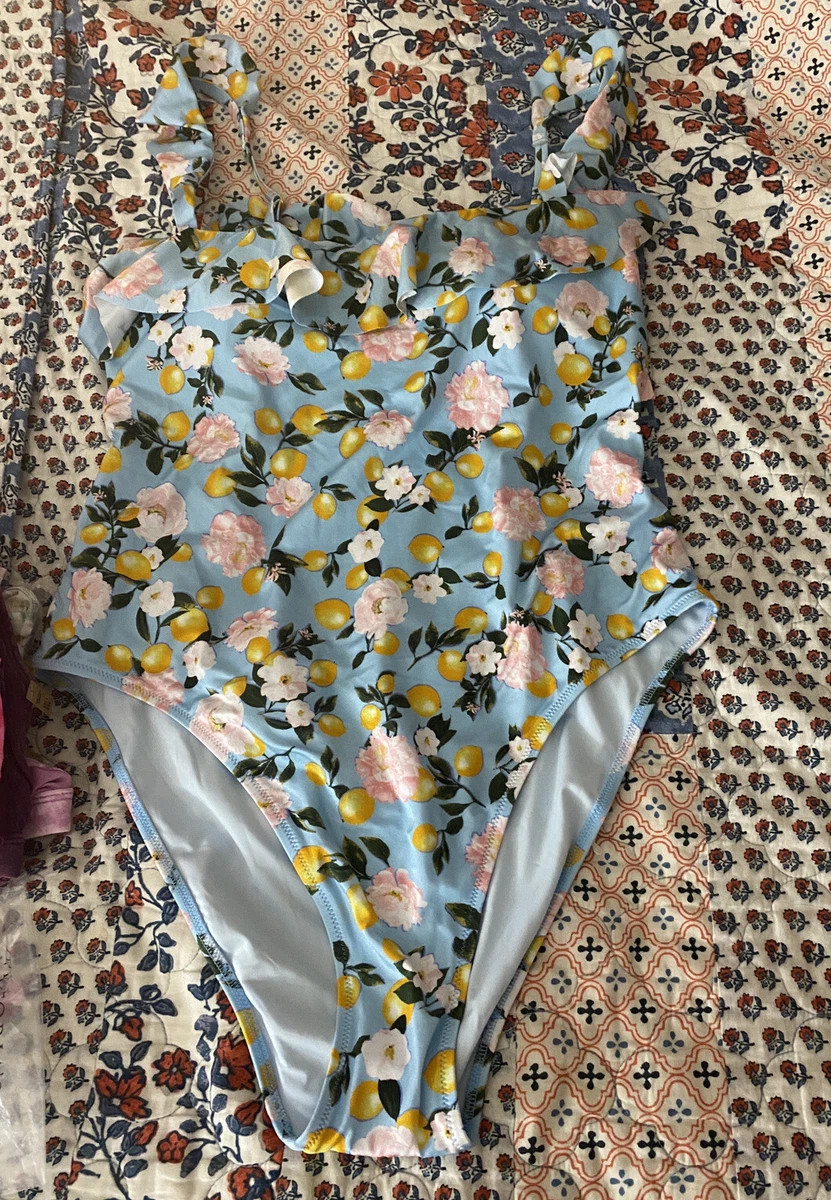 Victoria’s Secret SZ XXL One-Piece Ruffle Swimsuit ~Flowers~Lemons~NeW~  | eBay | eBay US