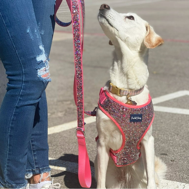 Packed Party Confetti Dog Harness, Pink, Small (10-20 lbs) | Walmart (US)