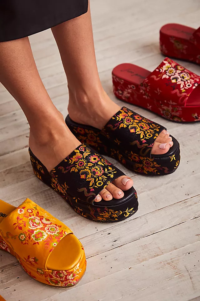 Harbor Flatform Brocade Sandals | Free People (Global - UK&FR Excluded)