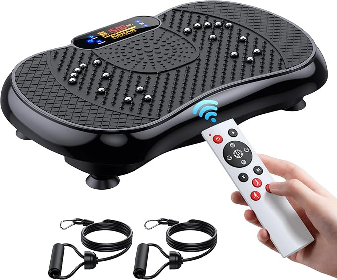 Vibration Plate Exercise Machine, Lymphatic Drainage Machine for Weight Loss, Shake Vibrating Pla... | Amazon (US)