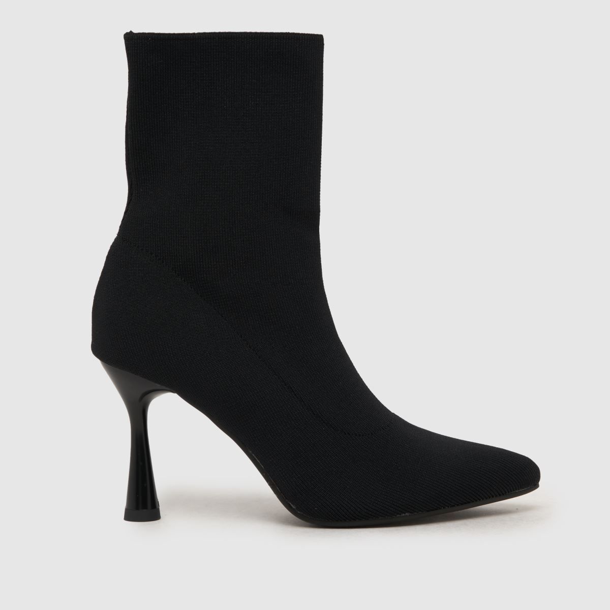 Womens Black schuh Bravo Knit Sock Ankle Boots | schuh | Schuh