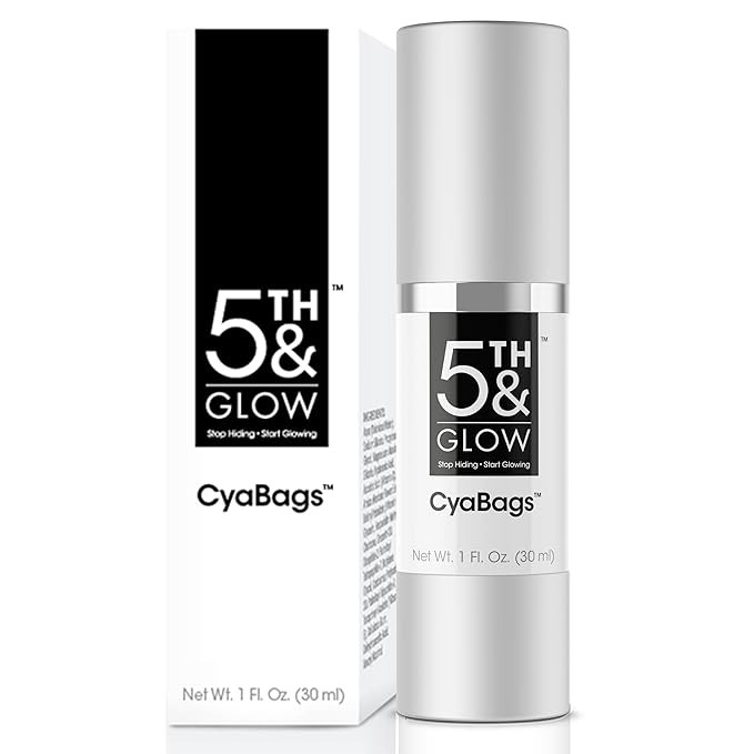 5th & Glow Cyabags - Instant Under Eye Bag Remover Serum For Dark Circles & Puffy Eyes Reduction ... | Amazon (US)