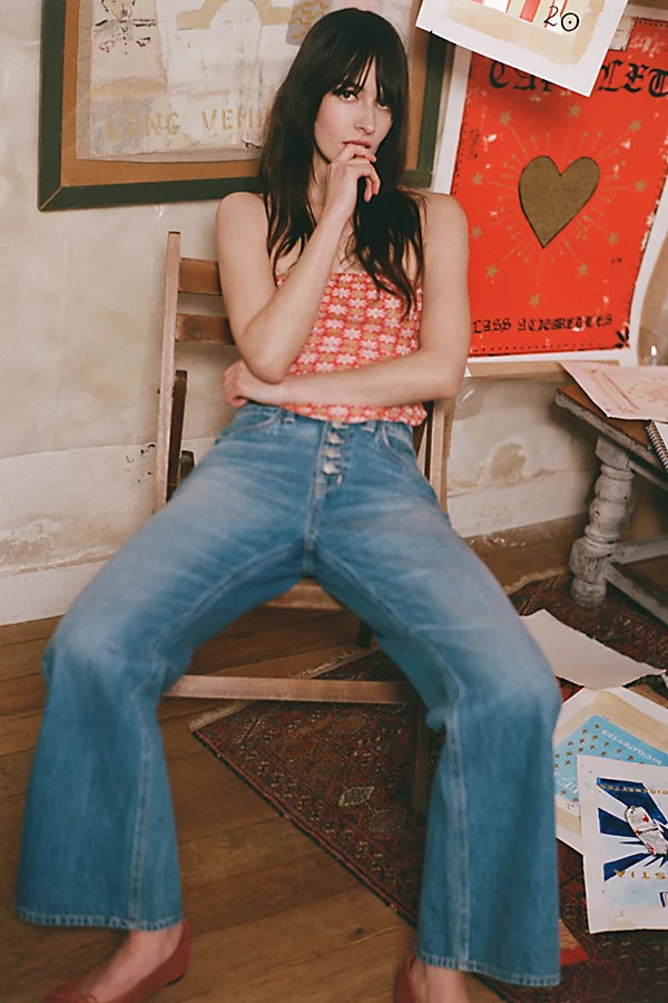 We The Free Sunny Afternoon Ankle Flare Jeans | Free People (Global - UK&FR Excluded)