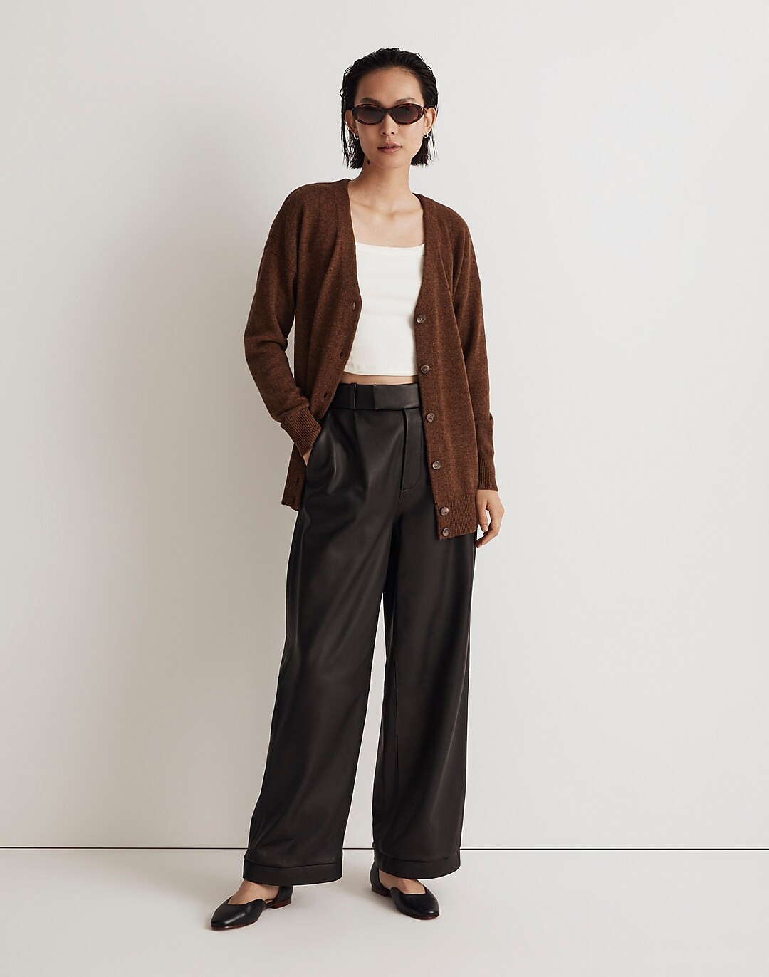 V-Neck Relaxed Cardigan | Madewell